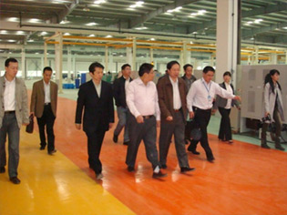 2013年9月中心主任江金子先生赴德ELBE公司参观