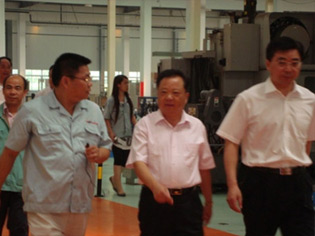 2011年11月20日北京二七轨道交通杨总、峰总一行来访